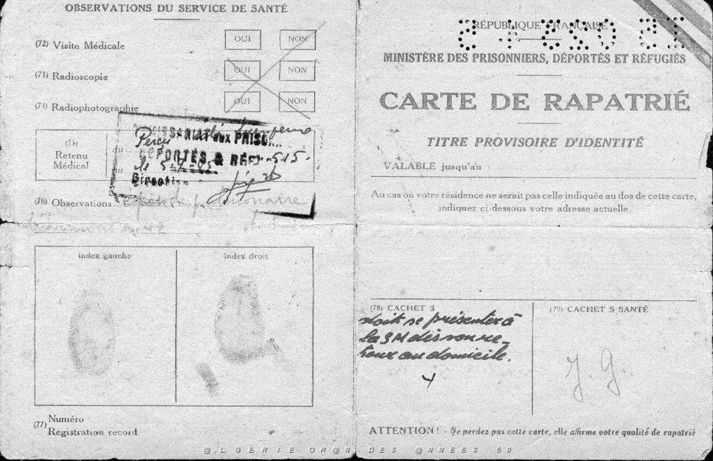 DIVERS 11 RAPATRIE 1945 DEJA.JPG